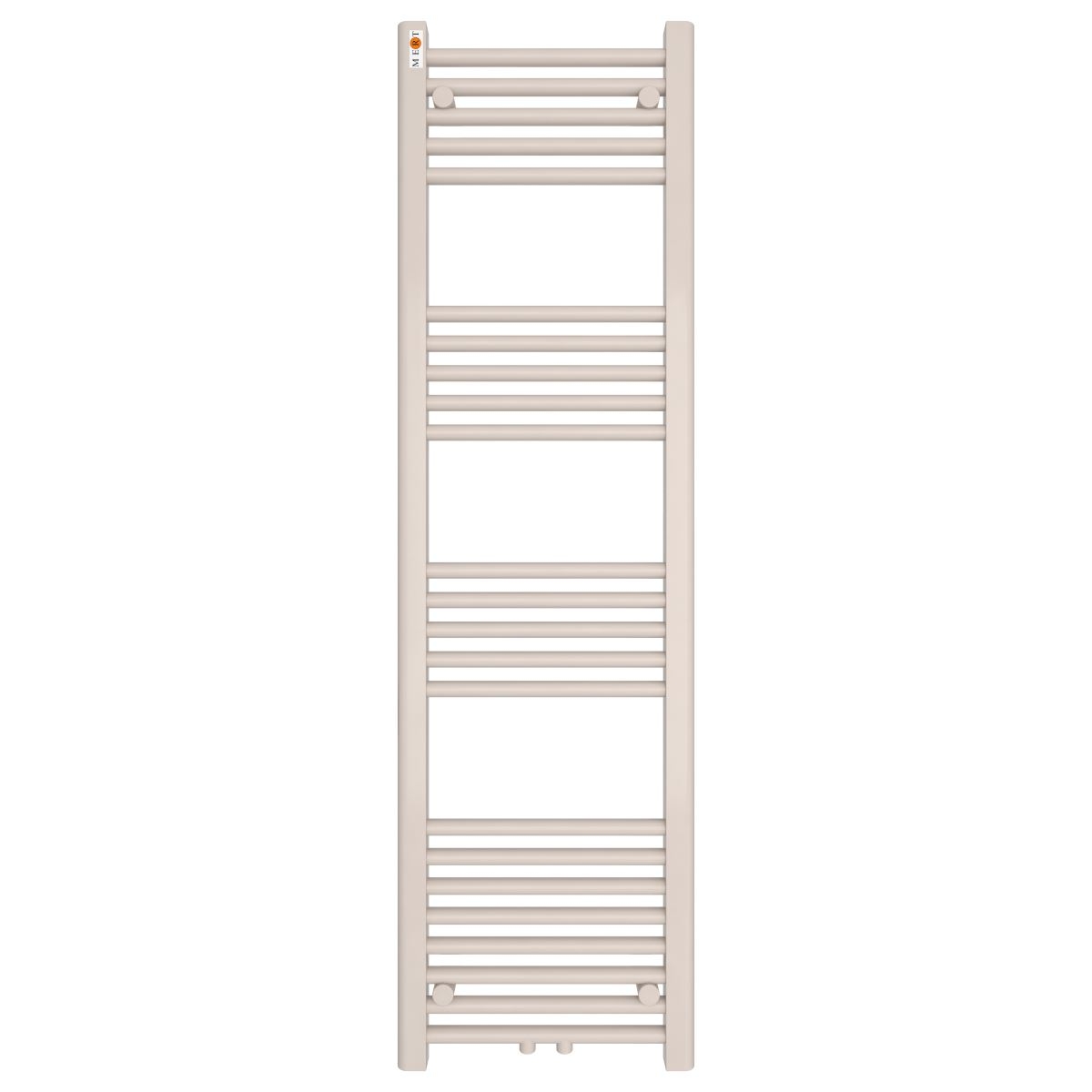 MERT Badheizkörper Standard gerade 400 x 1400 mm mit Mittelanschluss, weiss von MERT