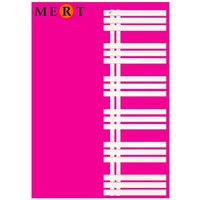 MERT Design Badheizkörper ELEN 50 x150 cm, weiss, rechts-/linksbündig - Weiss von MERT