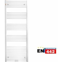 Mert - Badheizkörper Standard gerade Form Breite 300mm x Höhe 600mm, mit Mittelanschluss und Seitenanschluss - Weiss Mert - Badheizkörper Standard gerade Form Breite 300mm x Höhe 600mm, mit Mittelanschluss und Seitenanschluss - Weiss von MERT