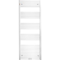 Badheizkörper Standard gerade Form Breite 400mm x Höhe 1400mm, mit Mittelanschluss und Seitenanschluss von MERT