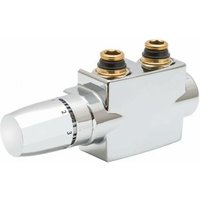 Mert - Design Anschlussarmatur Ventilhahnblock Weiss/Chrom Badheizkörper 1000-SAMISET-C Mert - Design Anschlussarmatur Ventilhahnblock Weiss/Chrom Badheizkörper 1000-SAMISET-C von MERT