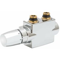Mert - Design Anschlussarmatur Ventilhahnblock Weiss/Chrom Badheizkörper 1000-SAMISET-W Mert - Design Anschlussarmatur Ventilhahnblock Weiss/Chrom Badheizkörper 1000-SAMISET-W von MERT