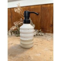 Keramik Seifenspender Weiß von MERVALceramic