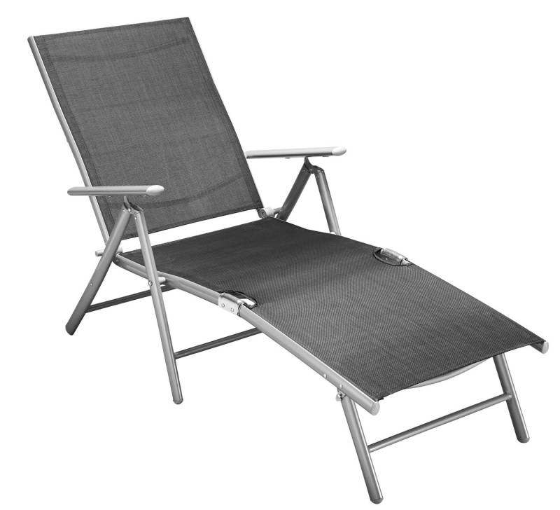 MERXX Gartenliege, Alu/Textil, klappbar von MERXX