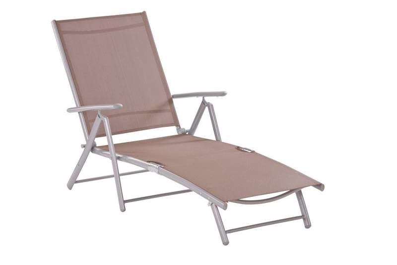 MERXX Gartenliege, Alu/Textil, klappbar von MERXX