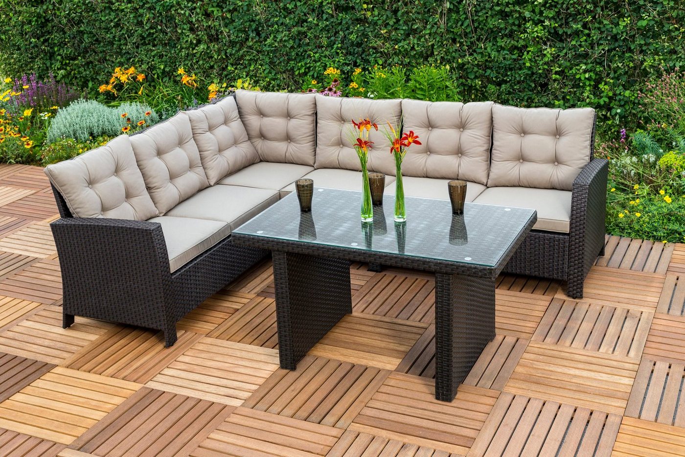 MERXX Gartenlounge-Set Salerno von MERXX