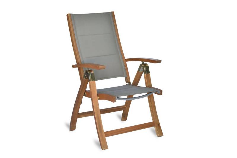 MERXX Gartensessel ACAPULCO (1-St), Schöner Gartensessel aus Akazien-Holz und Textilgewebe von MERXX