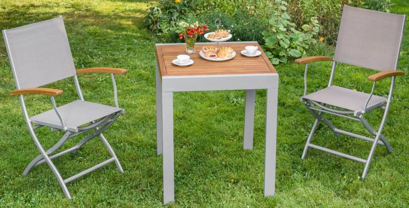 MERXX Gartentisch Balkonauszieh-tisch, 65x130 cm von MERXX