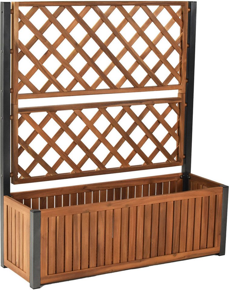 MERXX Rankgitter Groß, 1 St., mit Pflanzkasten von MERXX