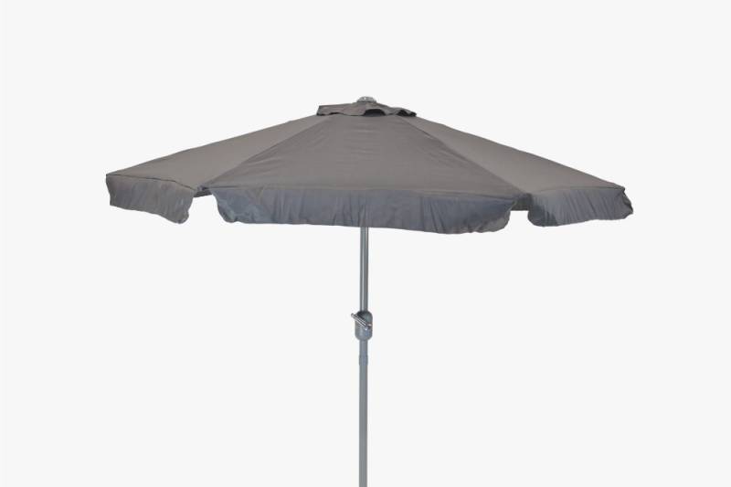 MERXX Sonnenschirm grau, LxB: 180,00x180,00 cm, abknickbar von MERXX