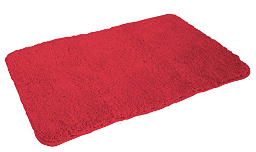 Mesana J-10008/32 rot Badematte, Mikrofaser, 80x150 cm von MESANA