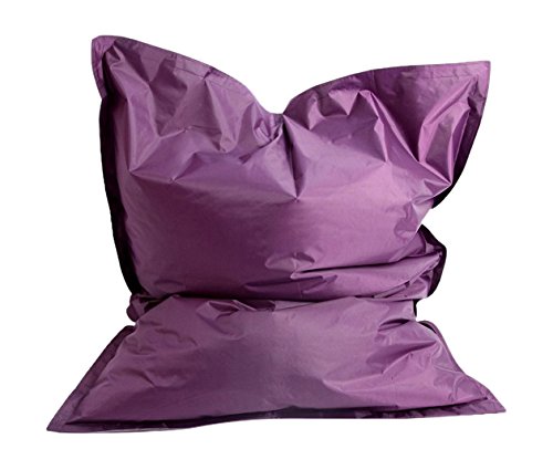Mesana S-10075/50 Premium Outdoor Riesensitzsack Mr. Big mit Innensack, 140 x 180 cm, brombeer von MESANA