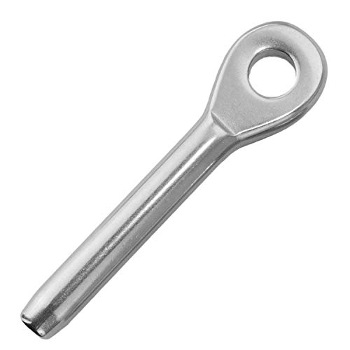 Augterminals D=3 mm aus Edelstahl A4 (10 Stück) | Walzterminals - Seilterminals - Seilspanner - Drahtseil-Walzterminals von MESAROS® von MESAROS