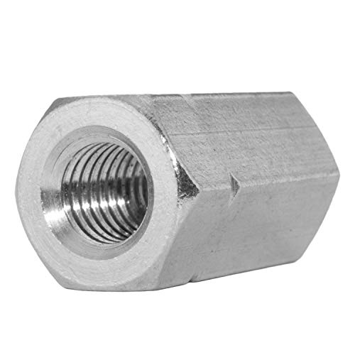 Gewindemuffen Sechskant M12x40 mm aus Edelstahl A2 (20 Stück) | Abstandshalter - Verbindungsmuffen - Distanzmuffen - Sechskantmuffen - Langmuffen von MESAROS® von MESAROS