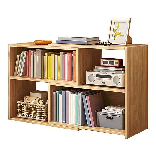 Bücherregal im modernen Stil, offene Rückseite, Bücherregal fürs Büro, einziehbar, vom Boden bis zur Decke reichender Tisch, Seitenregal, niedriger Schrank, Schließfach, Aufbewahrung, Natur, 109,4 cm Bücherregal im modernen Stil, offene Rückseite, Bücherregal fürs Büro, einziehbar, vom Boden bis zur Decke reichender Tisch, Seitenregal, niedriger Schrank, Schließfach, Aufbewahrung, Natur, 109,4 cm von MESCXTY