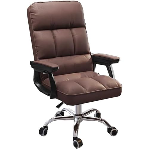 MESCXTY Chefsessel mit Fußstütze, Schreibtischstuhl, ergonomischer Computer-Schreibtischstuhl mit Lendenwirbelstütze, mit starkem Metallfuß, C MESCXTY Chefsessel mit Fußstütze, Schreibtischstuhl, ergonomischer Computer-Schreibtischstuhl mit Lendenwirbelstütze, mit starkem Metallfuß, C von MESCXTY