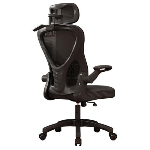 MESCXTY Ergonomischer Bürostuhl, mit 4D-Kopfstütze, Computerstuhl mit Klapparmlehnen, Heimbürostuhl mit Lendenwirbelstütze und Kippfunktion, C MESCXTY Ergonomischer Bürostuhl, mit 4D-Kopfstütze, Computerstuhl mit Klapparmlehnen, Heimbürostuhl mit Lendenwirbelstütze und Kippfunktion, C von MESCXTY