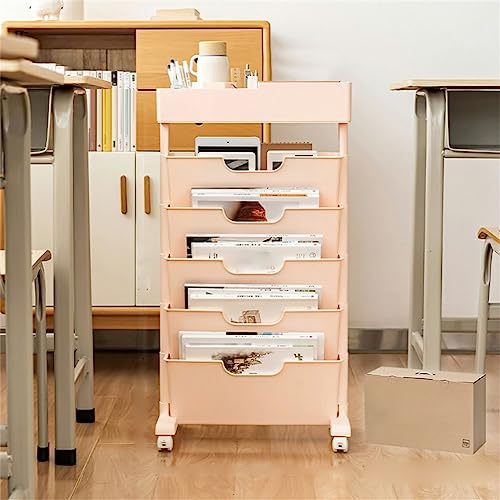 Modernes Bücherregal mit vertikalem Regal aus Kunststoff, abnehmbares Bücherregal für den Tisch, Schreibtisch, Zeitschriftenablage, Studenten- und Kinder-Studien-Desktop, Buch-Finishing-Artefakt, Pin von MESCXTY