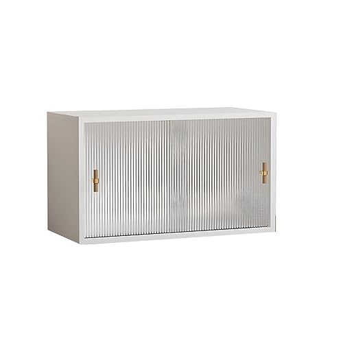 Schrank, Bücherregal aus Holz mit geschlossener Rückseite, Standard-Kommoden aus Holz mit schmalem Design und geringer Höhe – Weißes Changhong-Acryl, Schrank, Bücherregal aus Holz mit geschlossener Rückseite, Standard-Kommoden aus Holz mit schmalem Design und geringer Höhe – Weißes Changhong-Acryl, von MESCXTY