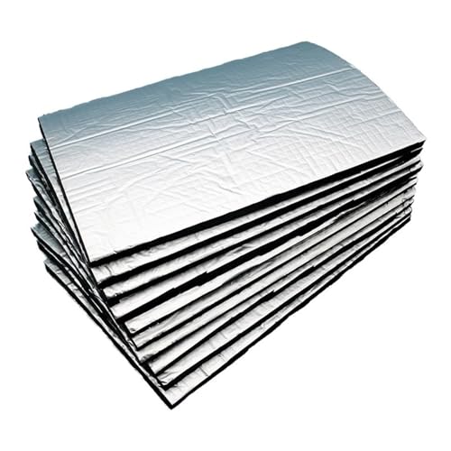 10 Blatt Autohauben-Isolierung Geräuscharm 5 Mm Schallschutz-Isoliermatten Für Auto Transporter Schallschutz Wärmedämmung Schallschutzmatte 10 Blatt Autohauben-Isolierung Geräuscharm 5 Mm Schallschutz-Isoliermatten Für Auto Transporter Schallschutz Wärmedämmung Schallschutzmatte von MESKEL
