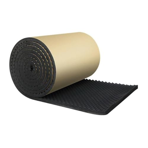 100*50cm Isolierung Matte Sound Noise Deadener Schaum Akustische Schaum Isolierung Wand Auto Studio Sound-Proof Dämpfung Pad Wärme Sound Schallschutzmatte von MESKEL