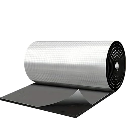 5/10MM Auto Haube Isolierung Sound Deadener Wärme Isolierung Matte Auto Schallschutz Trittschalldämmung Isolierung Schallschutzmatte(500x2000x5mm) von MESKEL