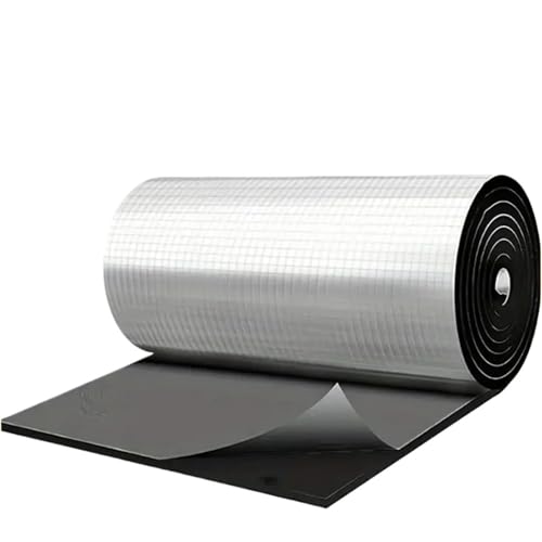 5/10MM Sound Deadener Wärmedämmung Matte Auto Schallschutz Trittschalldämmung Isolierung Auto Haube Isolierung Schallschutzmatte(400x250x10mm) von MESKEL