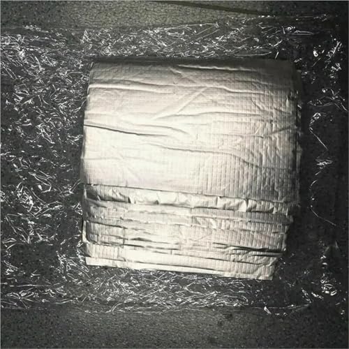50 Stück 5MM Auto Haube Isolierung Stille Tür Wand Sound Deadener Wärme Isolierung Matte Auto Van Schallschutz Trittschalldämmung Isolierung Schallschutzmatte(D) von MESKEL