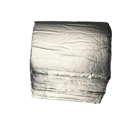 50 Stücke 5MM Auto Schalldämmung Wärmedämmung Baumwolle Matten Motor Motorhaube Firewall Noise Proofing Deadener Pads Aluminium Folie Schallschutzmatte(E) von MESKEL