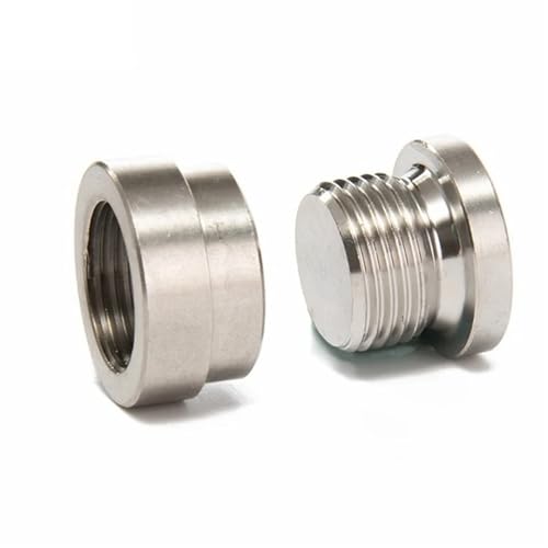 Für Die Schweißinstallation Des Abgassauerstoffsensors, Lambdasondenmutter Und -stecker M18 * 1,5 Edelstahl S304 Spund- Und Mutternsatz Stickoxid NOX Sensor Für Die Schweißinstallation Des Abgassauerstoffsensors, Lambdasondenmutter Und -stecker M18 * 1,5 Edelstahl S304 Spund- Und Mutternsatz Stickoxid NOX Sensor von MESKEL