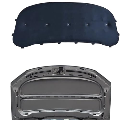 Für VW Für Touran 1T MK1 2003 2004 2005 2006 2007 2008 2009 2010-2015 Front Hood Motor Sound PadsCotton Abdeckung Wärmedämmung Teppich Schallschutzmatte(2007-2009 B) von MESKEL