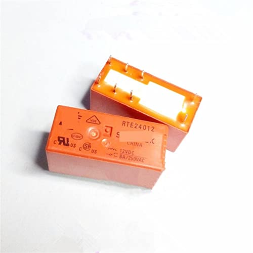 MESKEL 5PCS RTE24005 RTE24012 RTE24024 RTE24048 RTE24110 RTE24730 5VDC 12VDC 24VDC 48VDC 110VDC 230VAC 8A 8PIN 2NO 2NC (Size : RTE24005 5VDC) von MESKEL