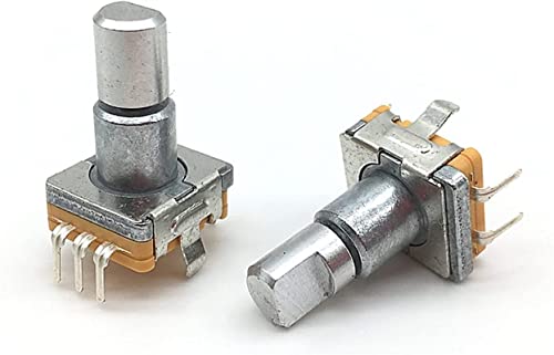 MESKEL Switch Encoder 5PCS /Lot Rotary Encoder Switch EC11 mit Push Switch Self Return 5Pin-Plug-in-Typ Biegen Sie Links oder rechts 15 mm halbe Welle ab MESKEL Switch Encoder 5PCS /Lot Rotary Encoder Switch EC11 mit Push Switch Self Return 5Pin-Plug-in-Typ Biegen Sie Links oder rechts 15 mm halbe Welle ab von MESKEL