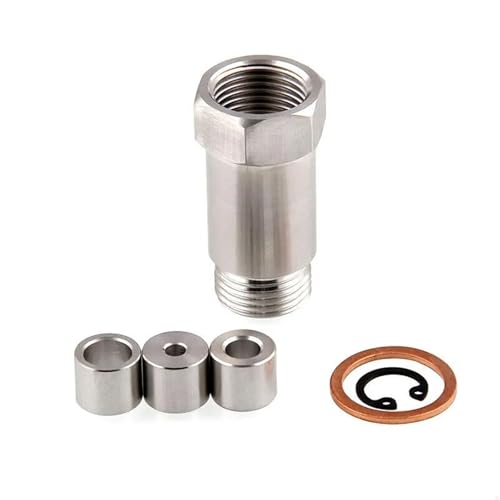 Universal M18x1.5 Gerade Einstellbare O2 Sauerstoff Sensor Spacer Verlängerung Adapter Stecker CEL Fix Mit Dichtung Stickoxid NOX Sensor Universal M18x1.5 Gerade Einstellbare O2 Sauerstoff Sensor Spacer Verlängerung Adapter Stecker CEL Fix Mit Dichtung Stickoxid NOX Sensor von MESKEL