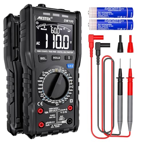 Digital Multimeter Spannungsprüfer AC DC Strommessgerät Stromzähler MESTEK Spannung Tester NCV VFC Amp Volt Ohm Hz Dioden Widerstand Frequenz Kapazität Hochgeschwindigkeits Verbrennungsschutz von MESTEK