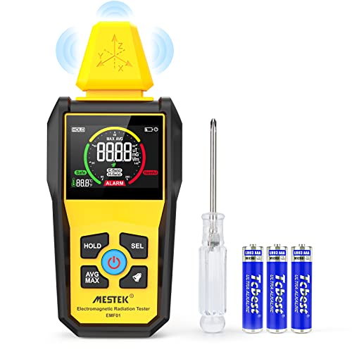 EMF-Messgeräte MESTEK Dosimeter Elektromagnetischer Strahlungsdetektor zur Messung von Radioaktivität 3-Farbanzeige mit Farbanzeigebildschirm und akustischem Alarm EMF Meter EMF Detector EMF-Messgeräte MESTEK Dosimeter Elektromagnetischer Strahlungsdetektor zur Messung von Radioaktivität 3-Farbanzeige mit Farbanzeigebildschirm und akustischem Alarm EMF Meter EMF Detector von MESTEK
