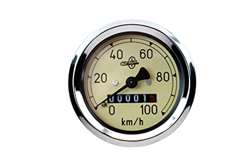Tachometer MESTRA - AS 60mm - z.B. für RT125/1 - (100 Km/h) von Homry