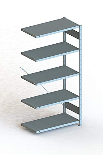 S3 CLIP 100 AR 2000 x 1000 x 500 RAL 7035 kpl. mit 5 Böden S3 CLIP 100 AR 2000 x 1000 x 500 RAL 7035 kpl. mit 5 Böden von META-Regalbau