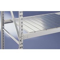 META Regalbau 43041 Fachboden (B x T) 2600mm x 800mm Stahl verzinkt Verzinkt Stahlpaneele 1St. von META Regalbau