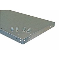 META Regalbau 67886 Fachboden (B x T) 1000mm x 400mm Stahl pulverbeschichtet Lichtgrau Metallboden 1 von META Regalbau