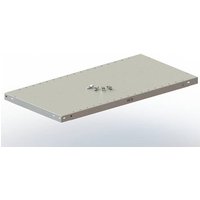 META Regalbau 74610 Fachboden (B x T) 1300mm x 800mm Stahl pulverbeschichtet Lichtgrau Metallboden 1 von META Regalbau