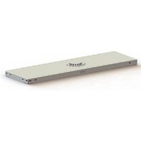 META Regalbau 74707 Fachboden (B x T) 1250mm x 300mm Stahl verzinkt Verzinkt Metallboden 1St. von META Regalbau