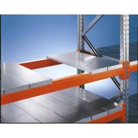 META Regalbau 77537 Weitspannregal-Grundmodul (B x H x T) 2870 x 2700 x 1100mm Stahl verzinkt, pulve von META Regalbau