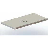 META Regalbau 77687 Fachboden (B x T) 1250mm x 600mm Stahl pulverbeschichtet Lichtgrau Metallboden 1 von META Regalbau