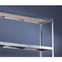 META Regalbau 81125 Weitspannregal-Grundmodul (B x H x T) 2504 x 1970 x 400mm Stahl verzinkt Verzink von META Regalbau