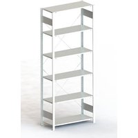 META Regalbau 89637 Fachbodenregal-Grundmodul 80kg (B x H x T) 1056 x 2500 x 436mm Stahl verzinkt Ve von META Regalbau