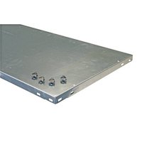 META Regalbau 89707 Fachboden (B x T) 1000mm x 400mm Stahl verzinkt Verzinkt Metallboden 1St. von META Regalbau