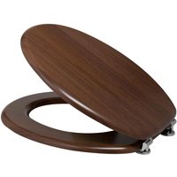 Idralite - Wc-Sitz Nuss Toilettendeckel aus mdf mit Deckel mod. Pegaso von METAFORM