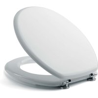 Wc-Sitz weiss Toilettendeckel aus mdf mit Deckel mod. Pegaso von IDRALITE