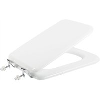 Metaform - Wc-Sitz weiss Toilettendeckel aus mdf mit Deckel Conca Fit von METAFORM